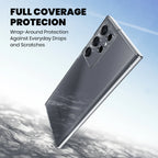 Anti-Yellow Clear Case for Galaxy S22 Ultra