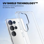 Anti-Yellow Clear Case for Galaxy S22 Ultra