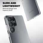 Anti-Yellow Clear Case for Galaxy S26 Ultra sleek and lightweight