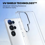 Anti-Yellow Clear Case for Galaxy S26 Ultra uv sheild technology