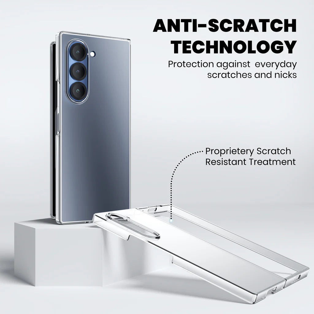 Anti-Yellow Clear Case for Galaxy Z Fold4