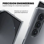 Anti-Yellow Clear Case for Galaxy Z Fold4