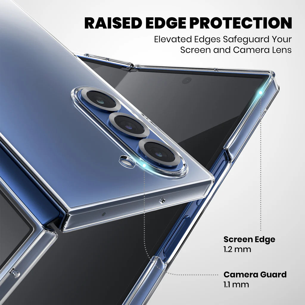 Anti-Yellow Clear Case for Galaxy Z Fold4