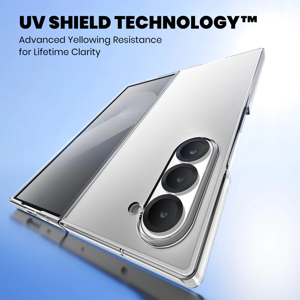 Anti-Yellow Clear Case for Galaxy Z Fold4