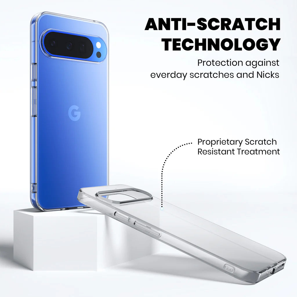 Anti-Yellow Clear Case for Google Pixel 10