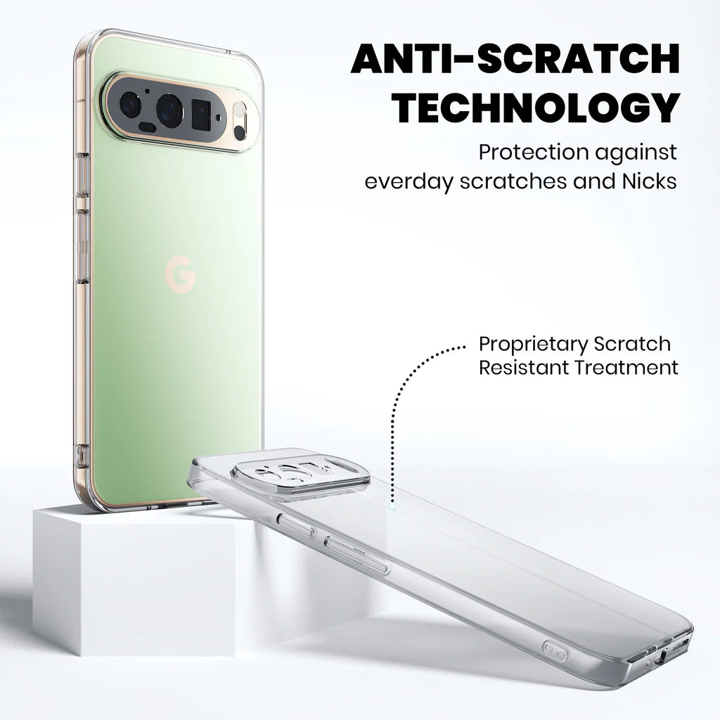 Anti-Yellow Clear Case for Google Pixel 10 Pro XL