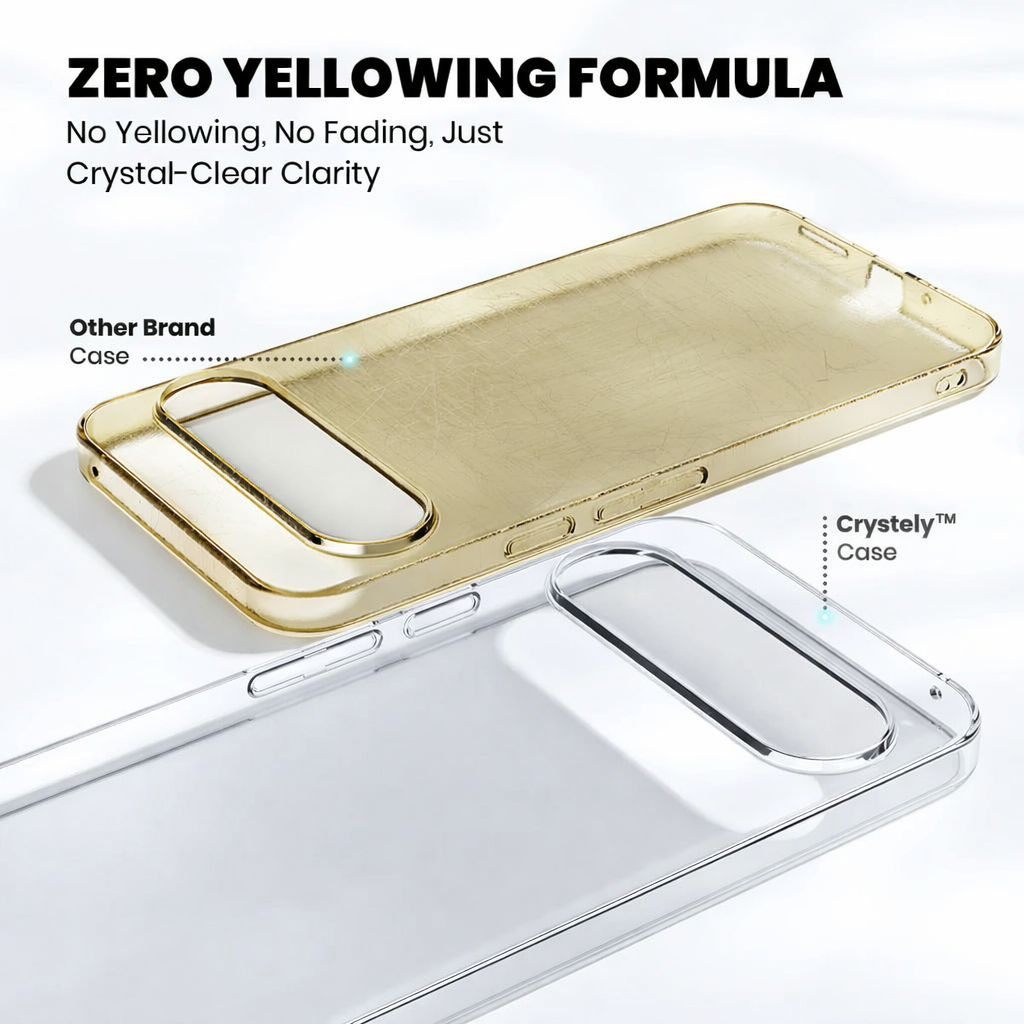 Anti-Yellow Clear Case for Google Pixel 9