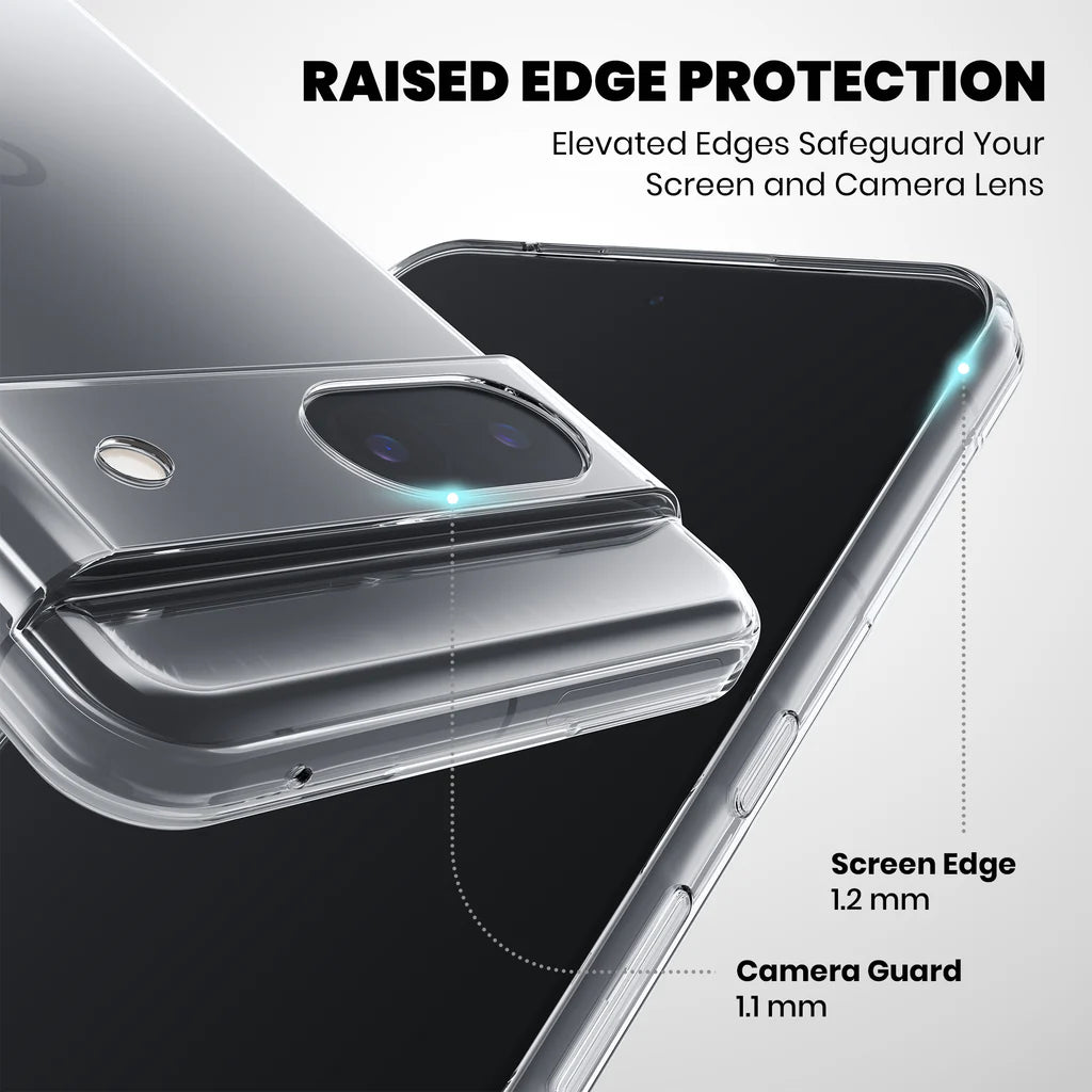 Anti-Yellow Clear Case for Google Pixel 8