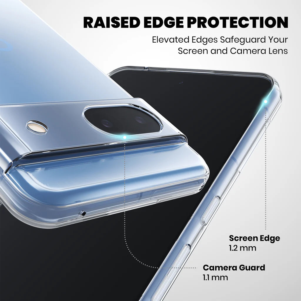 Anti-Yellow Clear Case for Google Pixel 8a