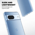 Anti-Yellow Clear Case for Google Pixel 8a