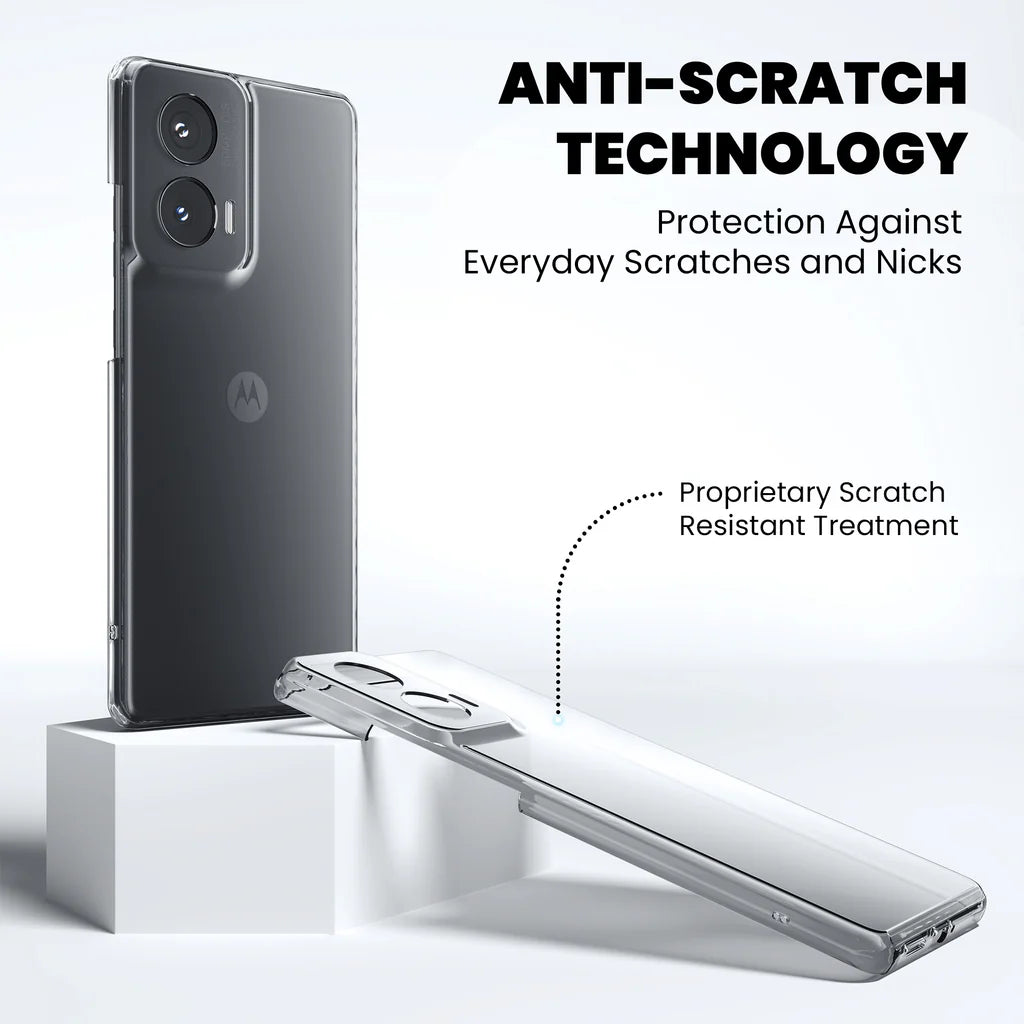 Anti-Yellow Clear Case for Moto G85 5G