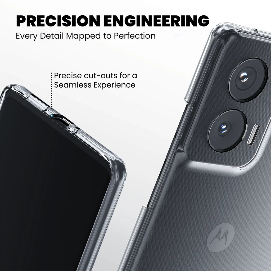 Anti-Yellow Clear Case for Moto G85 5G