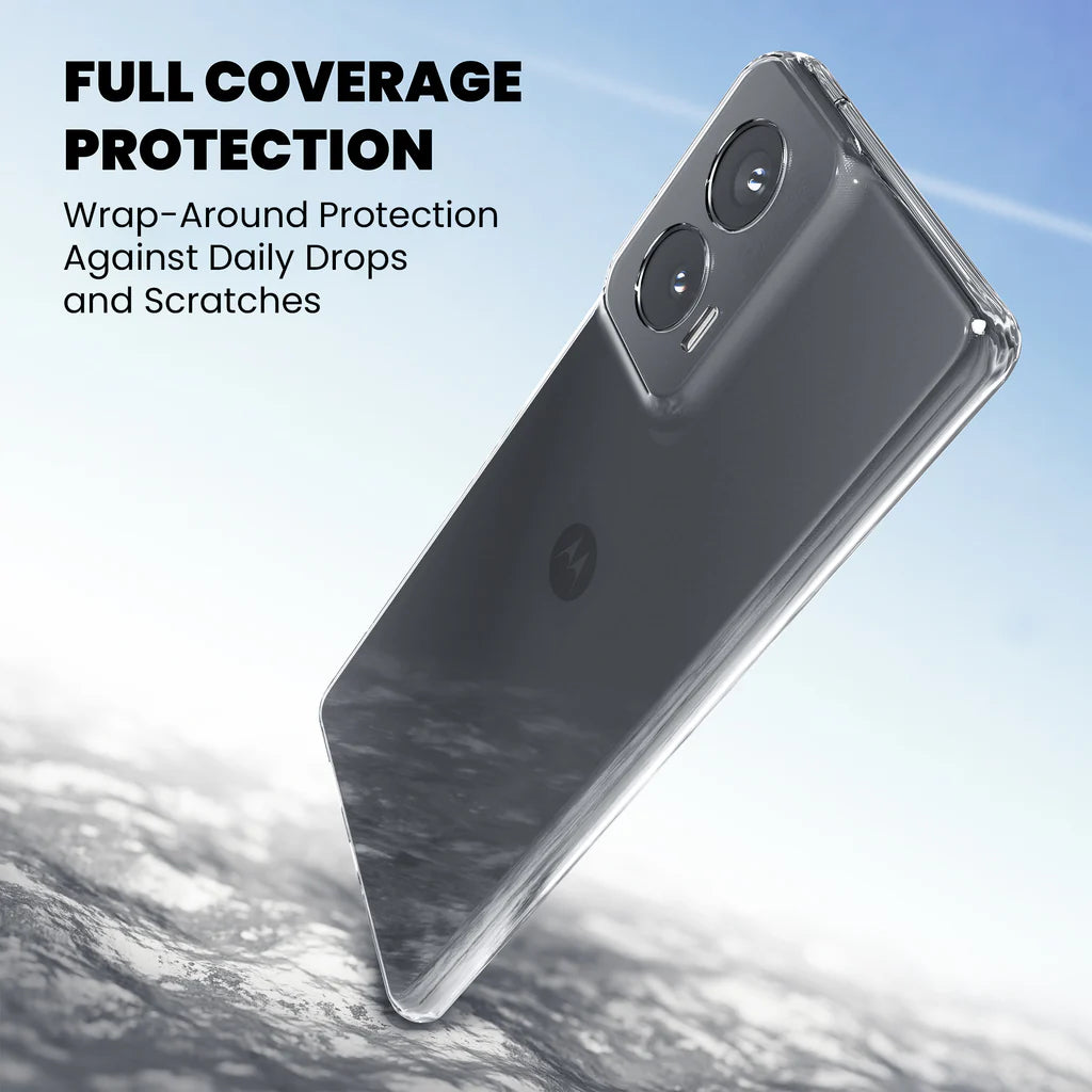 Anti-Yellow Clear Case for Moto G85 5G