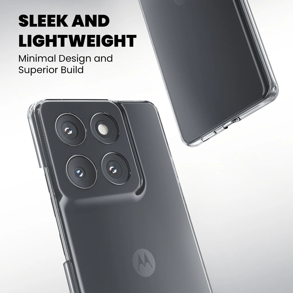 Anti-Yellow Clear Case for Motorola Edge 60 Fusion