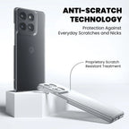 Anti-Yellow Clear Case for Motorola Edge 60 Fusion
