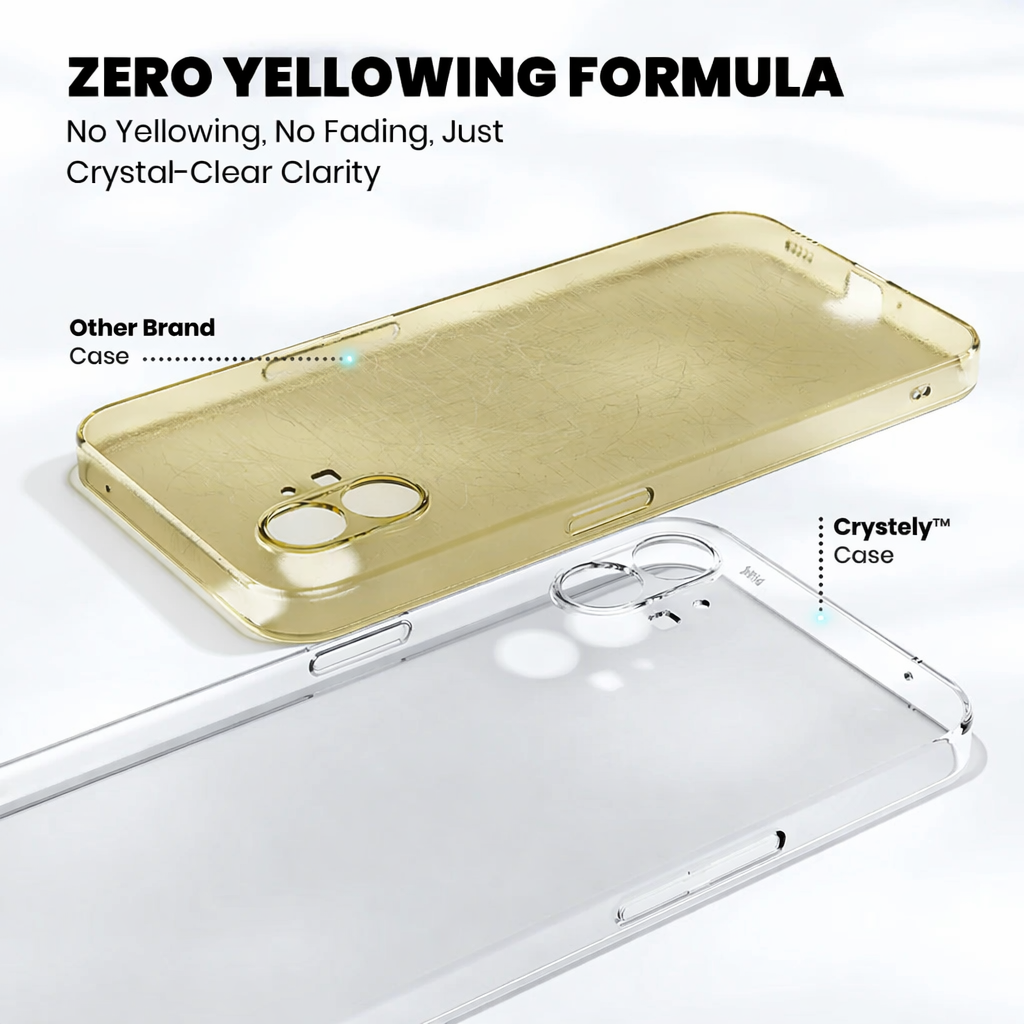 Anti-Yellow Clear Case for Nothing Phone 2