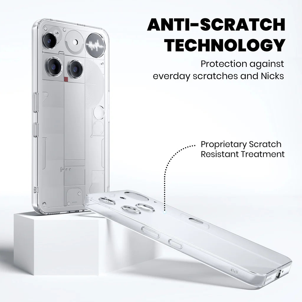 Anti-Yellow Clear Case for Nothing Phone 3