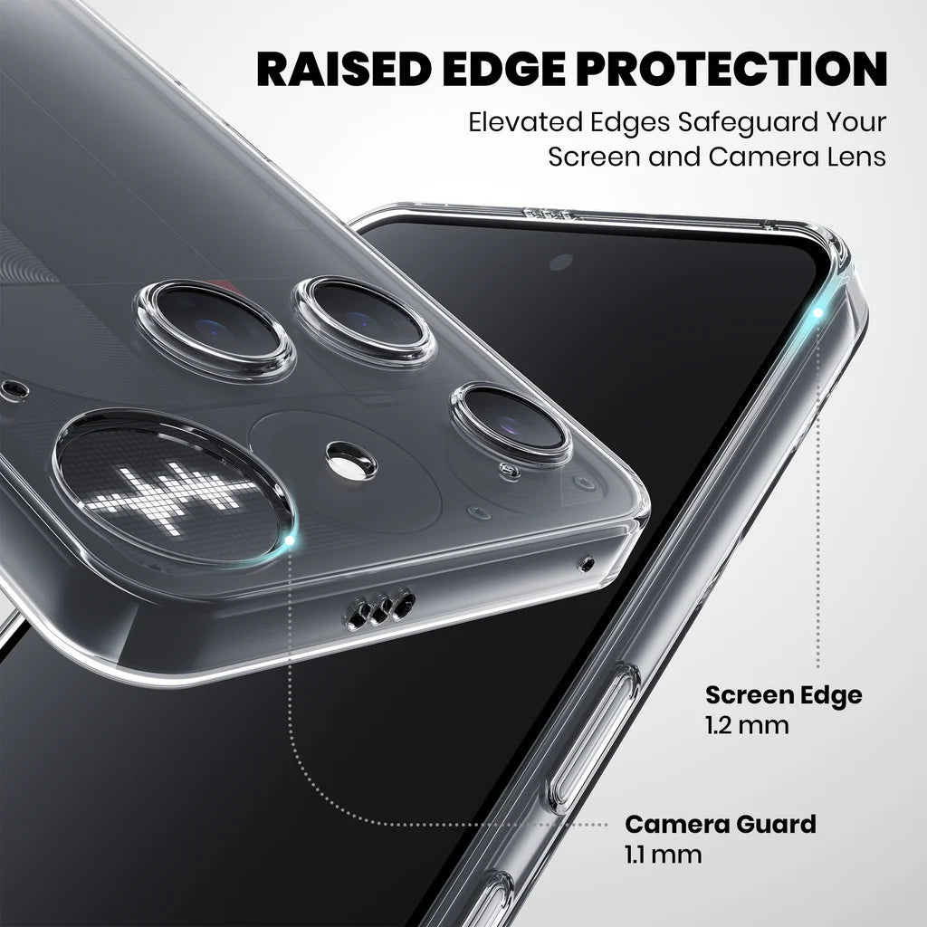 Anti-Yellow Clear Case for Nothing Phone 3