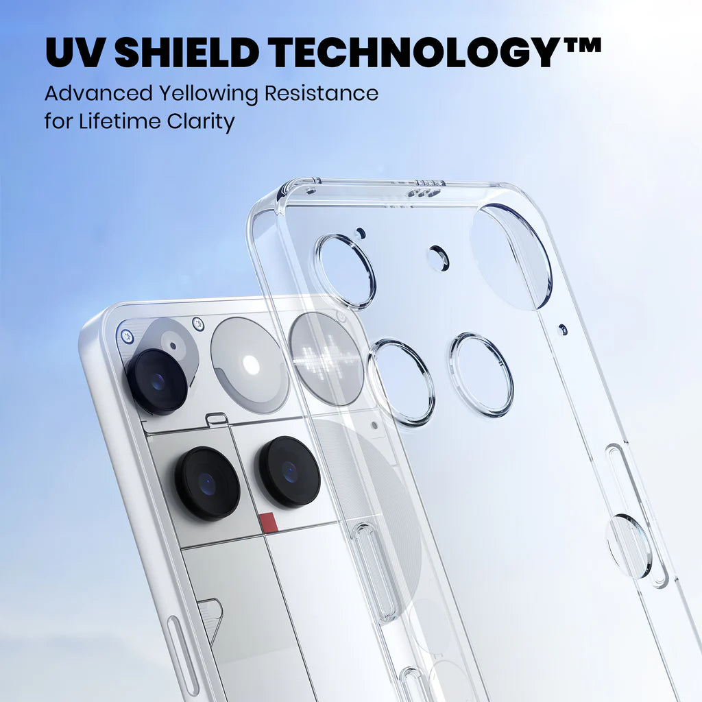 Anti-Yellow Clear Case for Nothing Phone 3