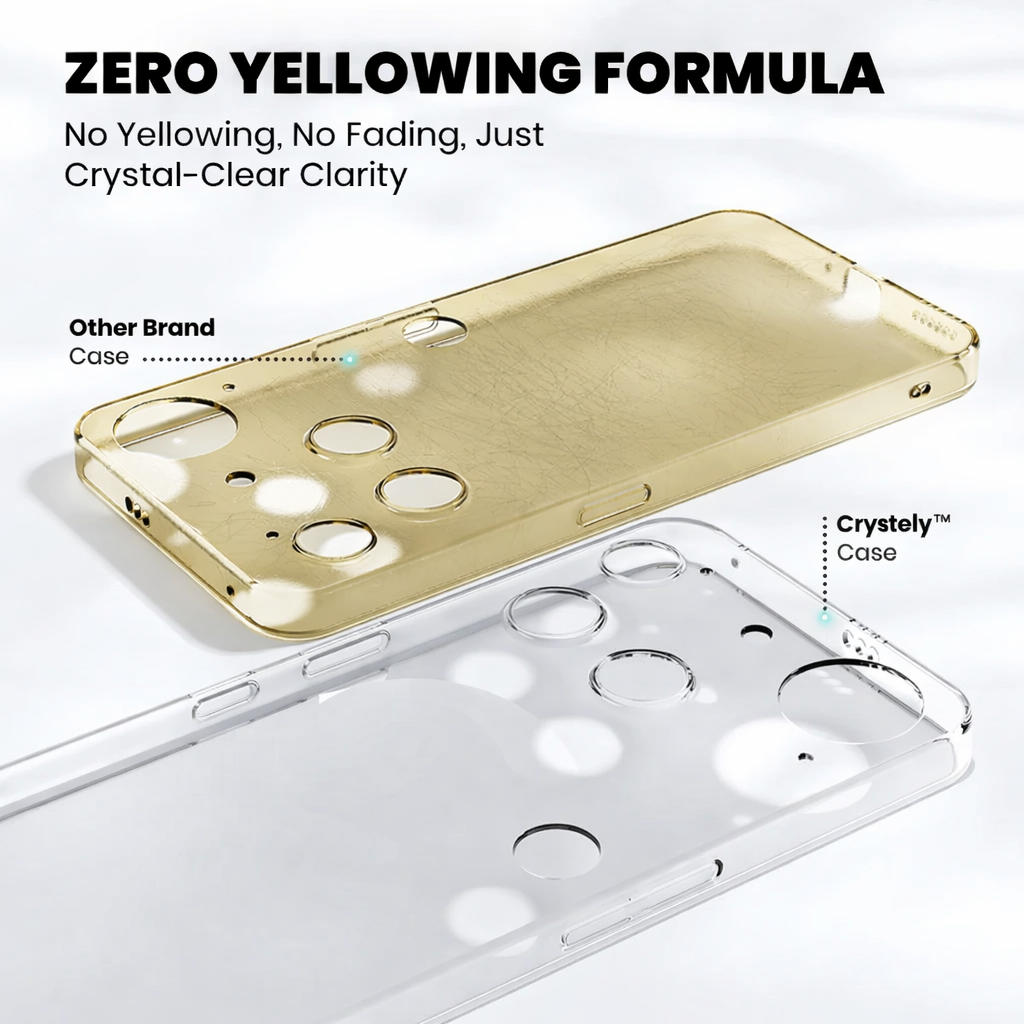 Anti-Yellow Clear Case for Nothing Phone 3
