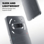 Anti-Yellow Clear Case for Nothing Phone 3a