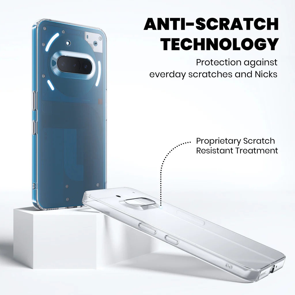 Anti-Yellow Clear Case for Nothing Phone 3a