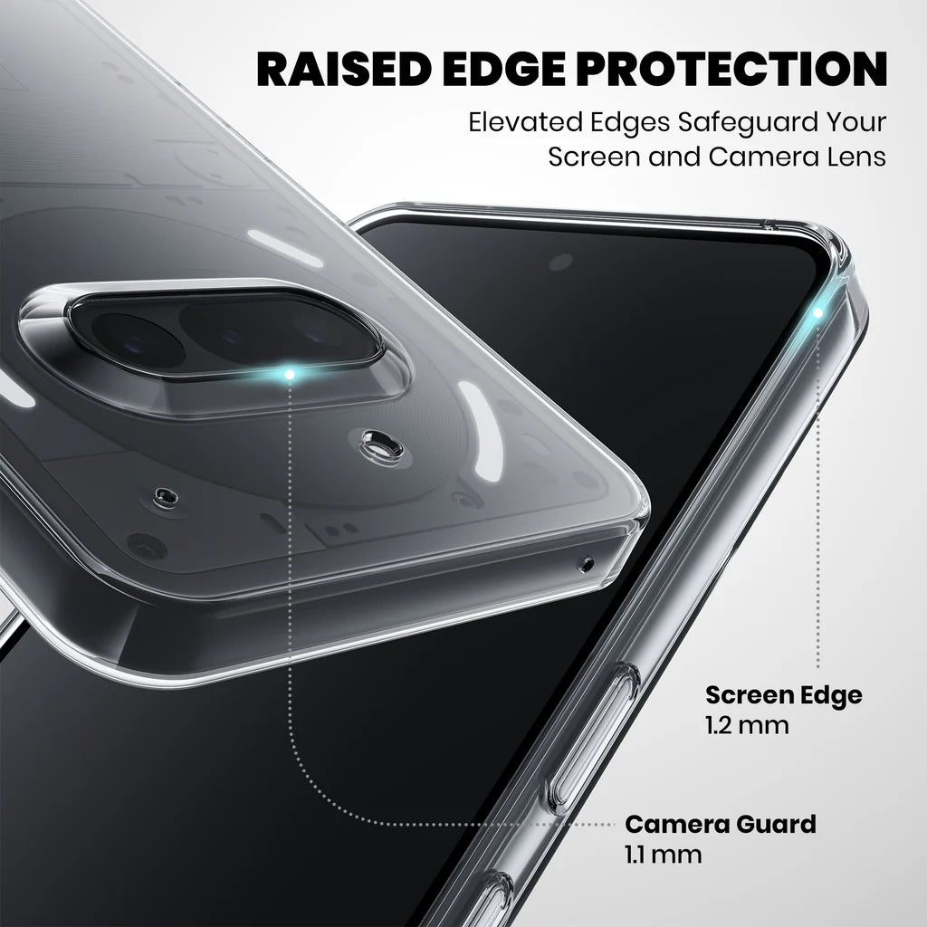 Anti-Yellow Clear Case for Nothing Phone 3a