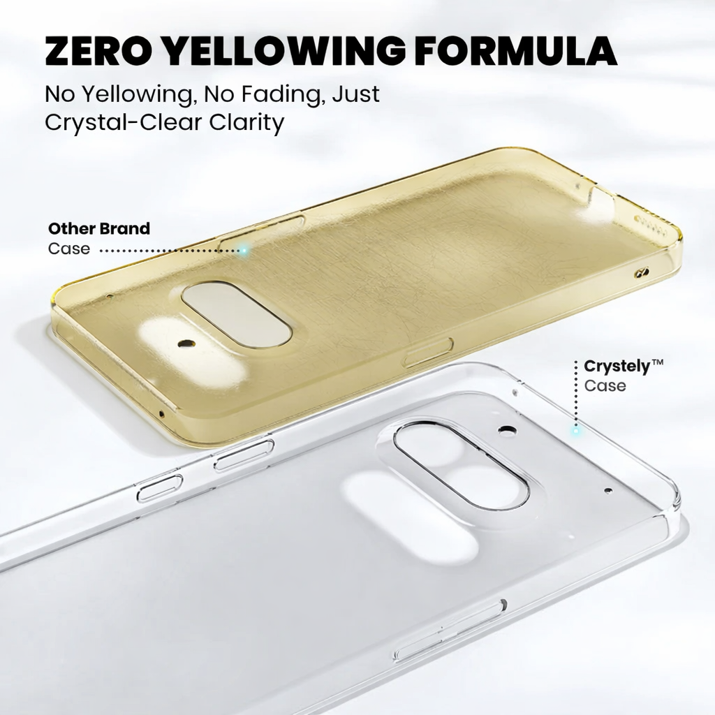 Anti-Yellow MagSafe Clear Case for Nothing Phone 4a