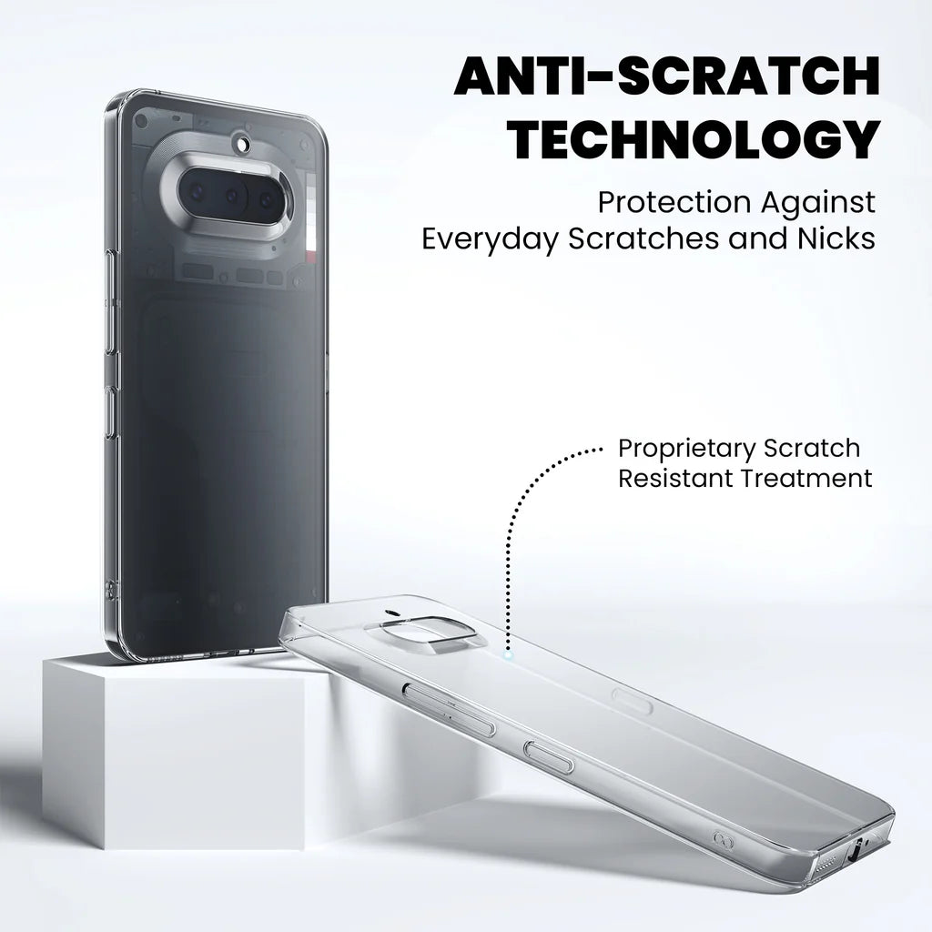 Anti-Yellow Clear Case for Nothing Phone 4a