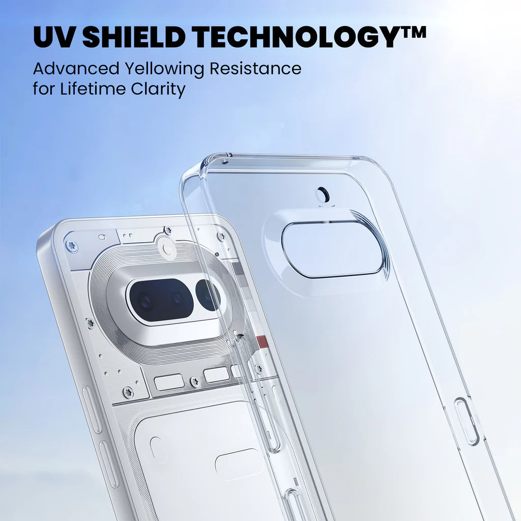 Anti-Yellow Clear Case for Nothing Phone 4a