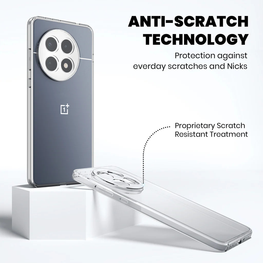 Anti-Yellow Clear Case for OnePlus 13R