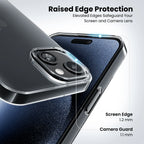 Anti-Yellow Clear Case for iPhone 15 Plus
