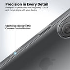 Anti-Yellow Clear Case iPhone 16 Plus camera control button