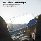 Anti-Yellow Clear Case for iPhone 17 Air UV Sheild technology