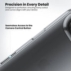 Anti-Yellow Clear Case for iPhone 17 Air  camera control button