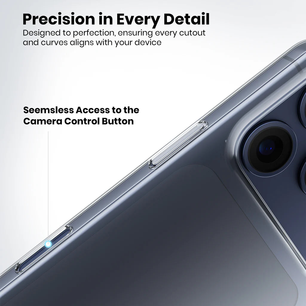 iPhone 17 Pro Max anti-yellow case Camera Control Button precision cutout