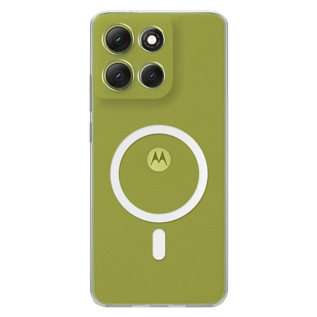 Anti-Yellow MagSafe Clear Case Moto G86 Power 5G