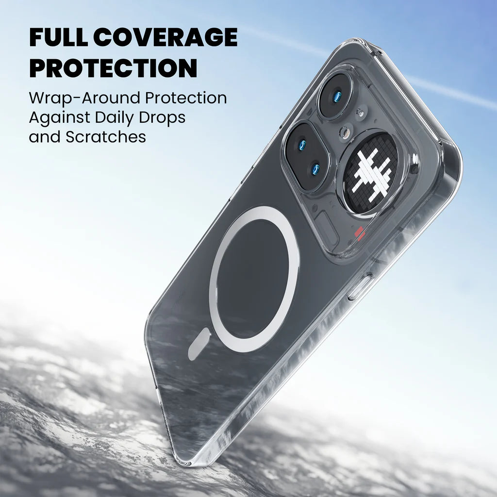 Anti-Yellow MagSafe Clear Case for Nothing Phone 4a Pro