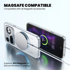 Anti-Yellow MagSafe Clear Case for Nothing Phone 4a Pro
