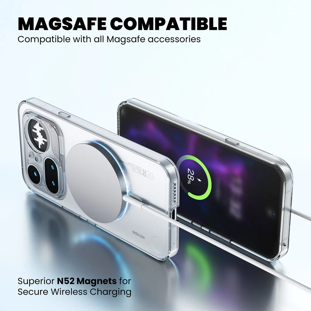 Anti-Yellow MagSafe Clear Case for Nothing Phone 4a Pro