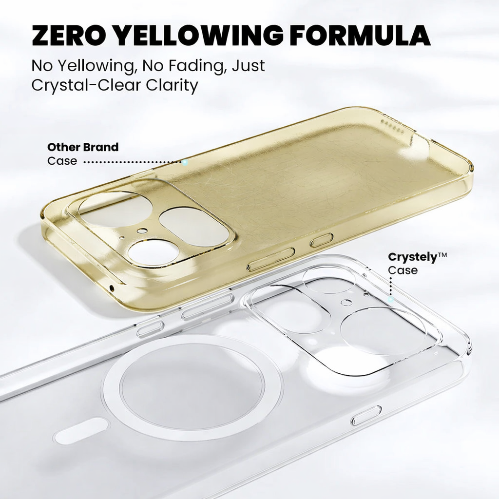 Anti-Yellow MagSafe Clear Case for Nothing Phone 4a Pro