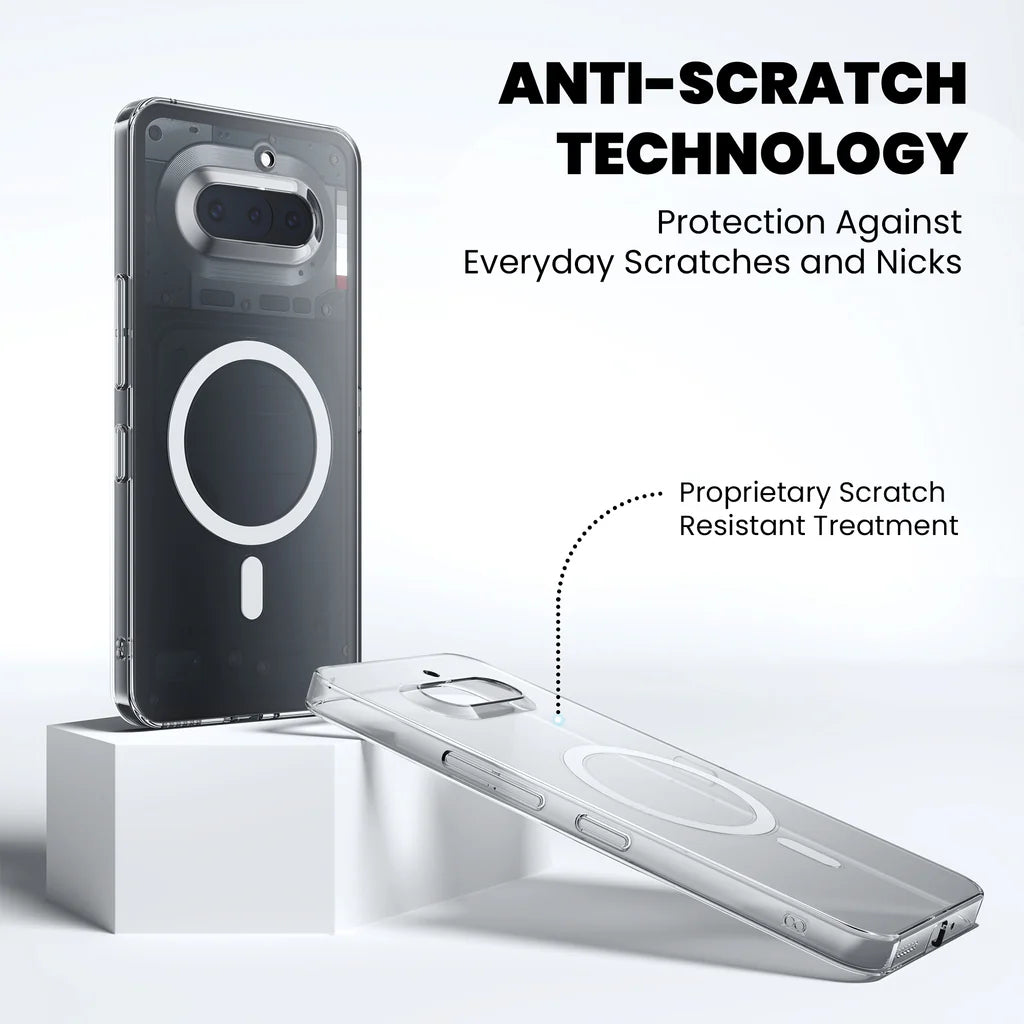 Anti-Yellow MagSafe Clear Case for Nothing Phone 4a