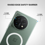 Transparent MagSafe phone case for OnePlus 12 by Casesaccessories