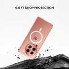 OnePlus OnePlus 13 slim transparent case with strong N52 MagSafe magnets