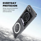 Anti-Yellow Transparent MagSafe Cover – Galaxy Z Flip7 everydaay protection