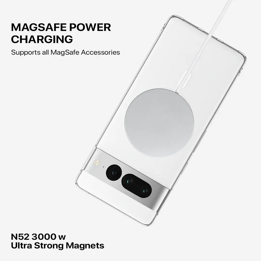 Anti Yellow Magsafe Clear Transparent Case for Google Pixel 7 Pro