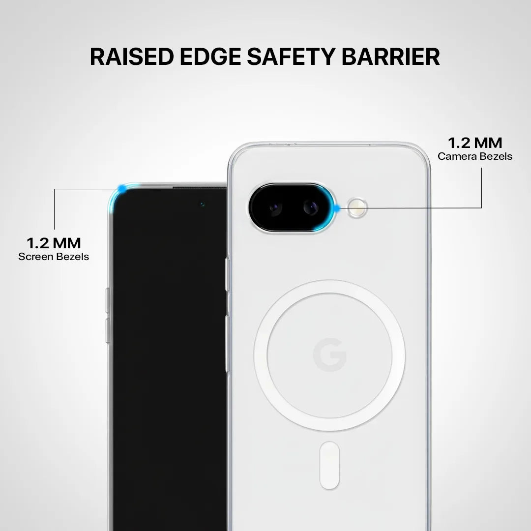 Anti Yellow Magsafe Clear Transparent Case for Google Pixel 9A