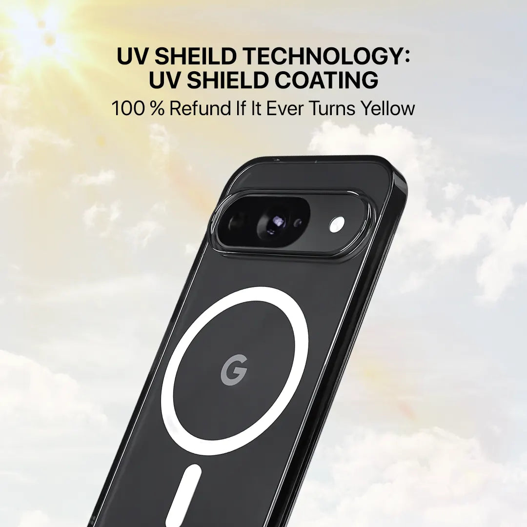 Anti Yellow Magsafe Clear Transparent Case for Google Pixel 9 Pro XL