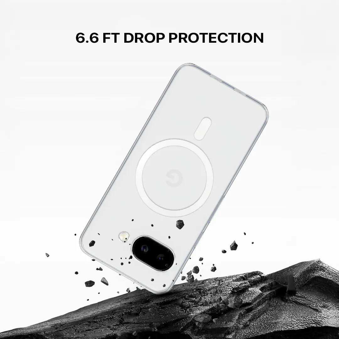 Anti Yellow Magsafe Clear Transparent Case for Google Pixel 9A