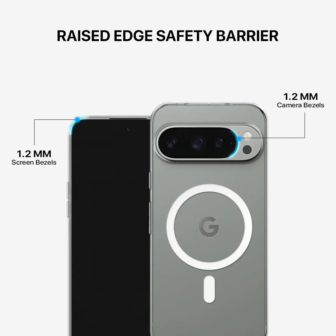 Anti Yellow Magsafe Clear Transparent Case for Google Pixel 10 Pro